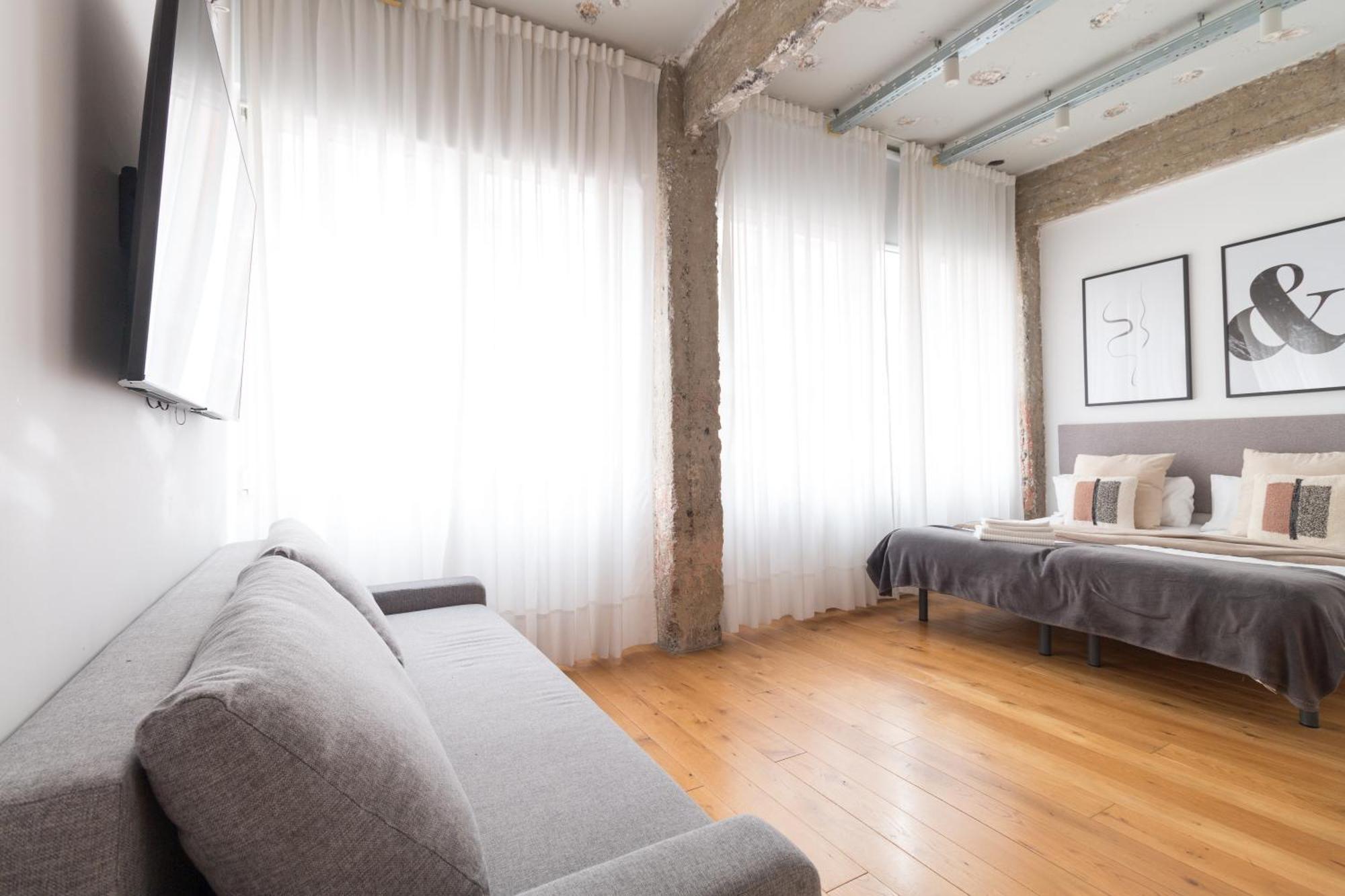 Apartamento New! San Mames Bilbao Habitación foto